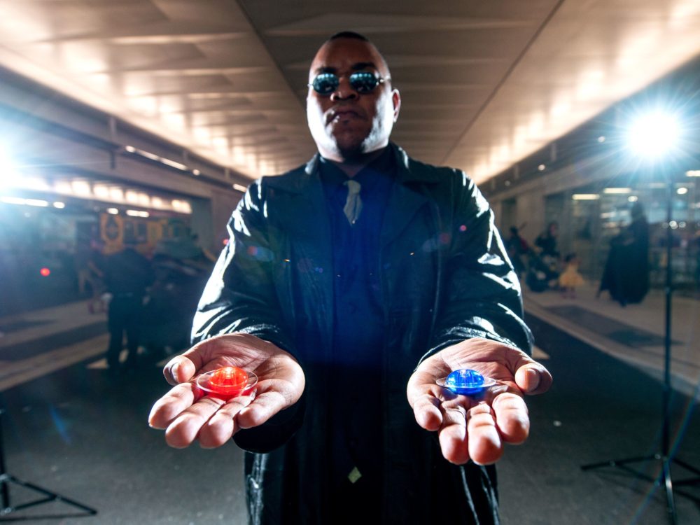 matrix red pill and blue pill