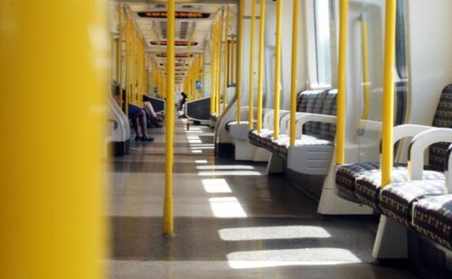 ‘I was travelling on the train and was gobsmacked by what I saw on seat’